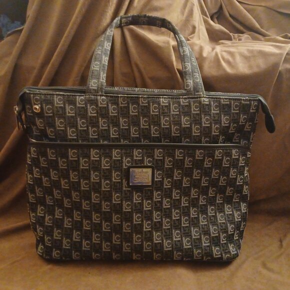 Vintage Liz Claiborne Overnight Laptop Carry on Tote Bag - Picture 4 of 5